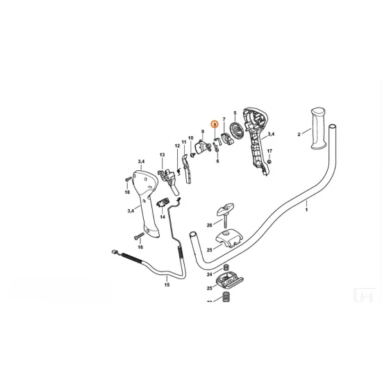 STIHL  Sprężyna 4149 791 3101